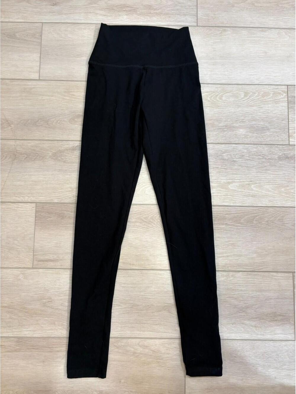 Offline by Aerie Original High Rise Black Leggings Long Inseam Small Activewear